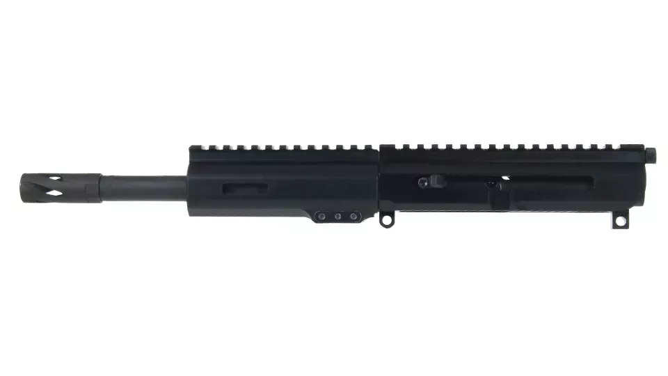 BC-15 | .300 Blackout Left Side Charging Right Eject Complete Upper | 8.5" Parkerized Heavy Barrel | Pistol Gas System | 1:8 Twist | MLOK Split Rail