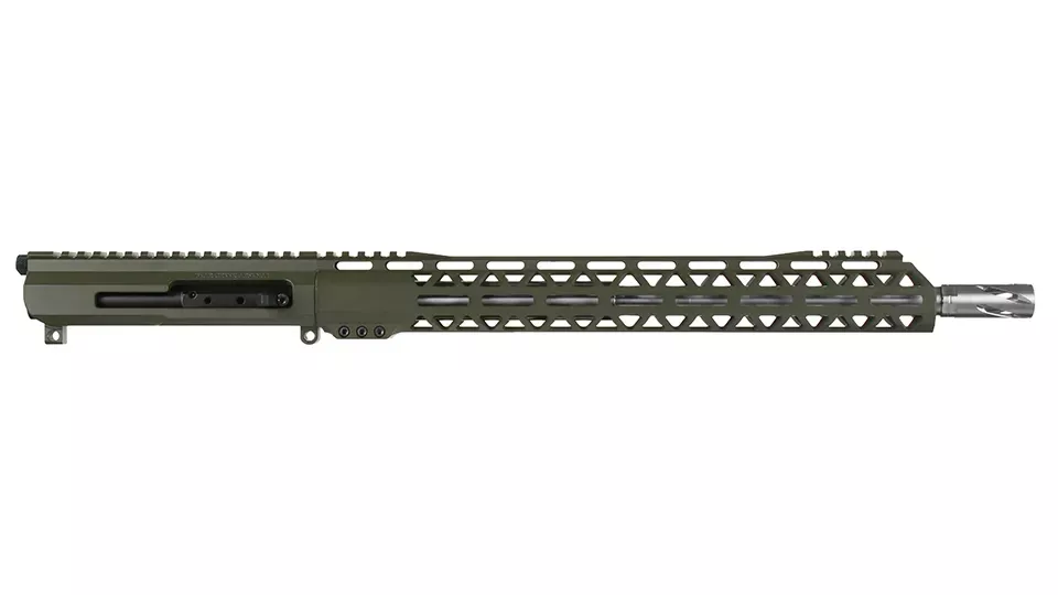 BC-15 | .300 Blackout Right Side Charging ODG Cerakote Upper | 16" 416R SS Heavy Barrel | 1:8 Twist | Carbine Length Gas System | Talon 15” MLOK Split Rail | with BCG & Charging Handle