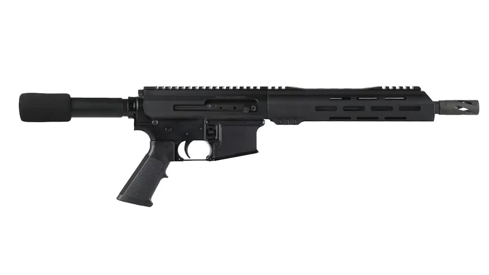 BC-15 | .300 Blackout Side Charging Complete Pistol | 10.5" Black Nitride Heavy Barrel- 0.750 | 1:8 Twist | Forging Lower | 4150Pistol Length Gas System | MLOK | Split Rail