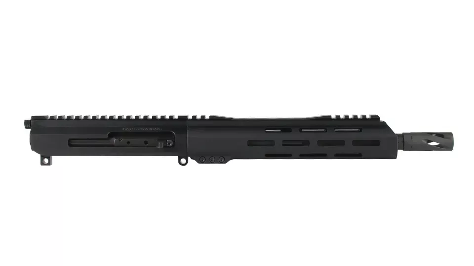 BC-15 | .300 Blackout Side Charging Complete Upper Assembly | 10.5" Black Nitride Heavy Barrel | 1:8 Twist | Pistol Length Gas System | MLOK Split Rail