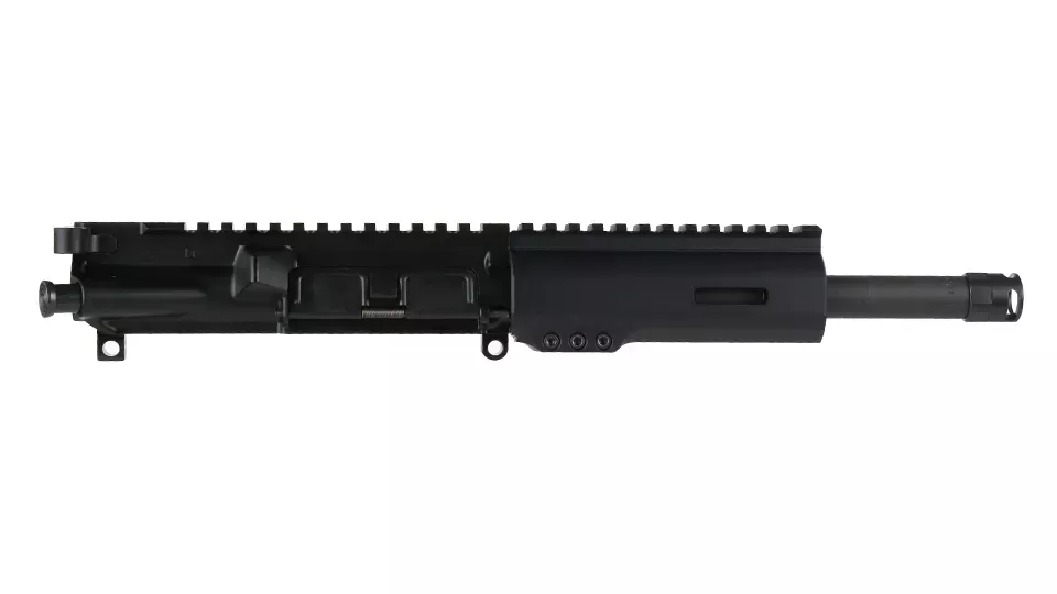 BC-15 | .300 Blackout Upper | 8.5" Parkerized Heavy Barrel | 1:8 Twist | Pistol Length Gas System | Talon MLOK Split Rail | with BCG & Charging Handle