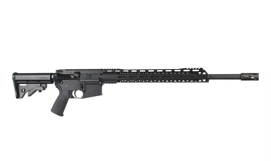 BC-15 | .350 Legend Rifle | 20" Black Nitride Heavy Barrel | 1:16 Twist | Carbine Length Gas System | 15" MLOK Split Rail| No Magazine