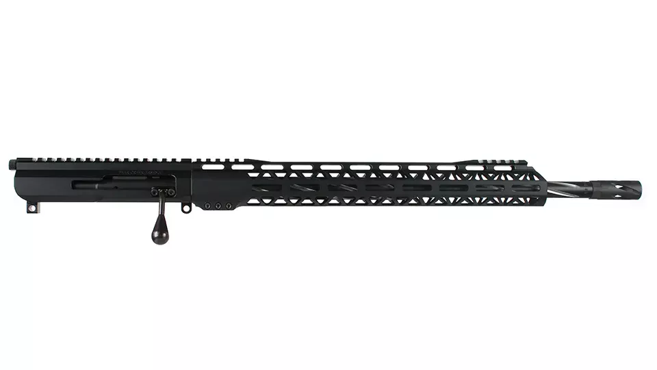 BC-15 | .450 Bushmaster Bolt Action Style Upper Assembly | 18" Black Nitride Heavy Barrel- 0.750 | 1:24 Twist | 4150Mid Length Length Gas System | MLOK | 15" Split Rail