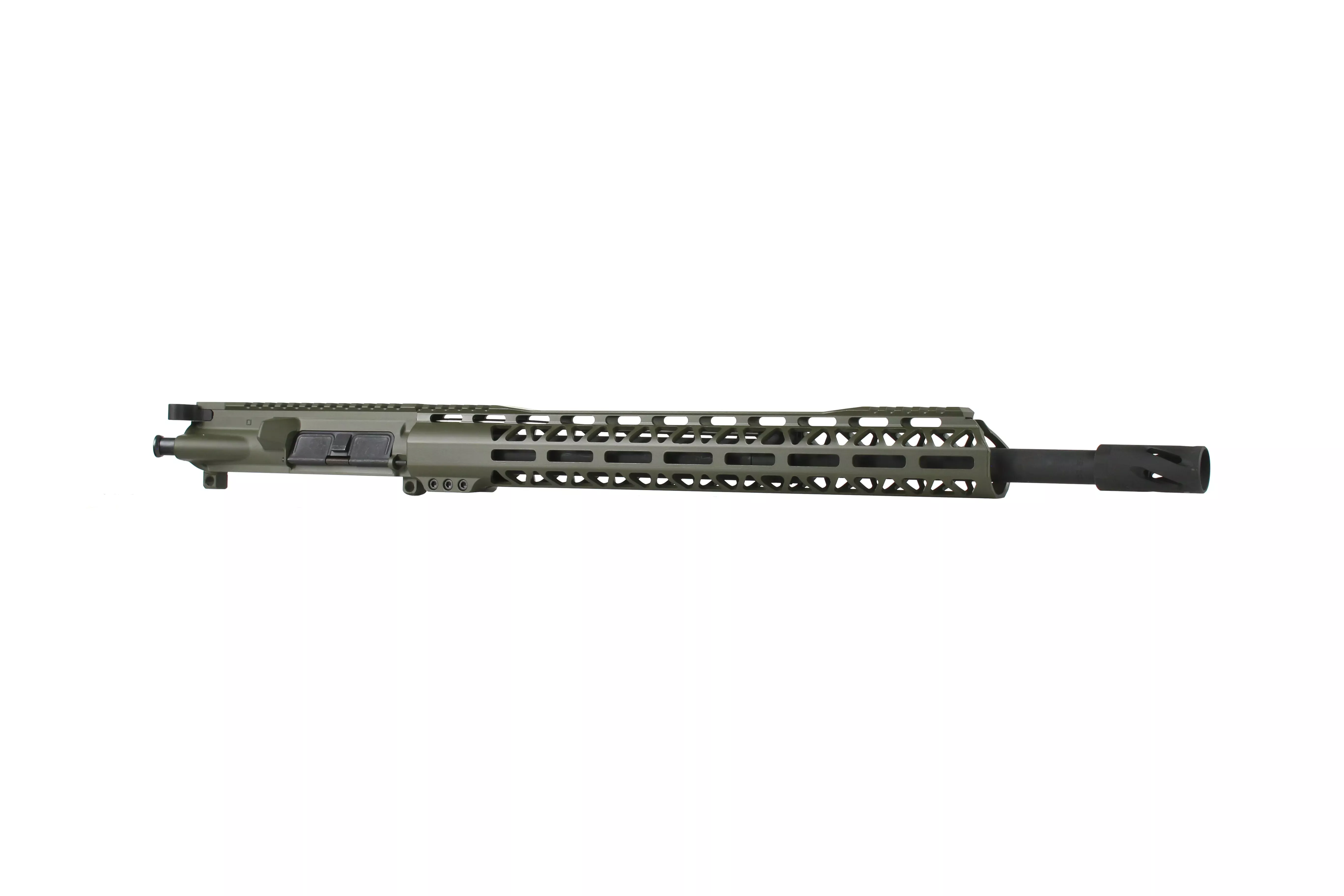 BC-15 | .450 Bushmaster ODG Cerakote Upper | 18" Heavy Barrel Parkerized | 1:24 Twist | Mid-Length Gas System | Talon 15” MLOK Split Rail | with BCG & Charging Handle