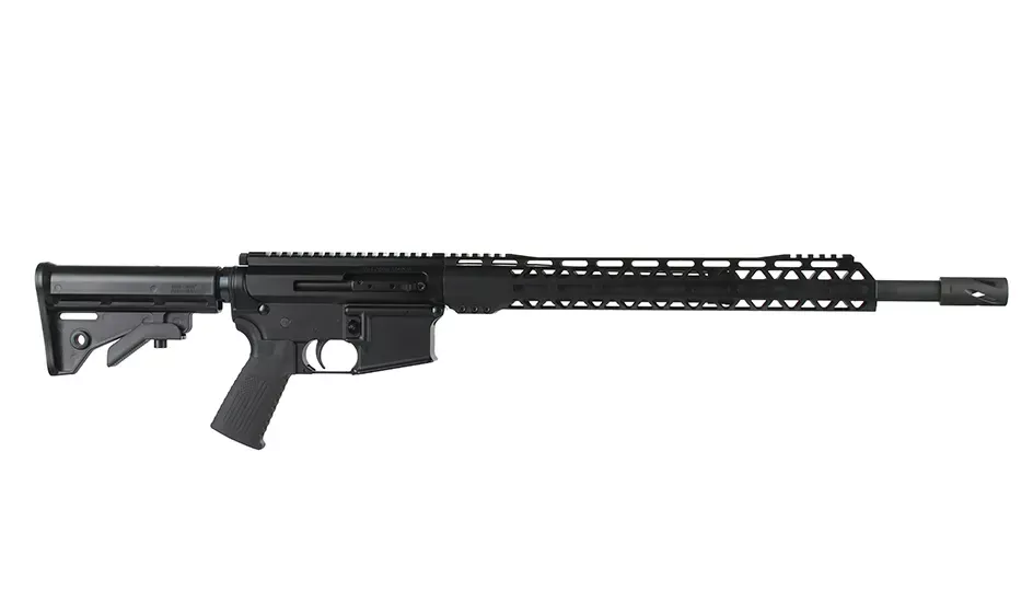 BC-15 | .450 Bushmaster Side Charging Complete Rifle | 18" Black Nitride Heavy Barrel- 0.750 | 1:24 Twist | Forging Lower | 4150Mid Length Length Gas System | MLOK | 15" Split Rail
