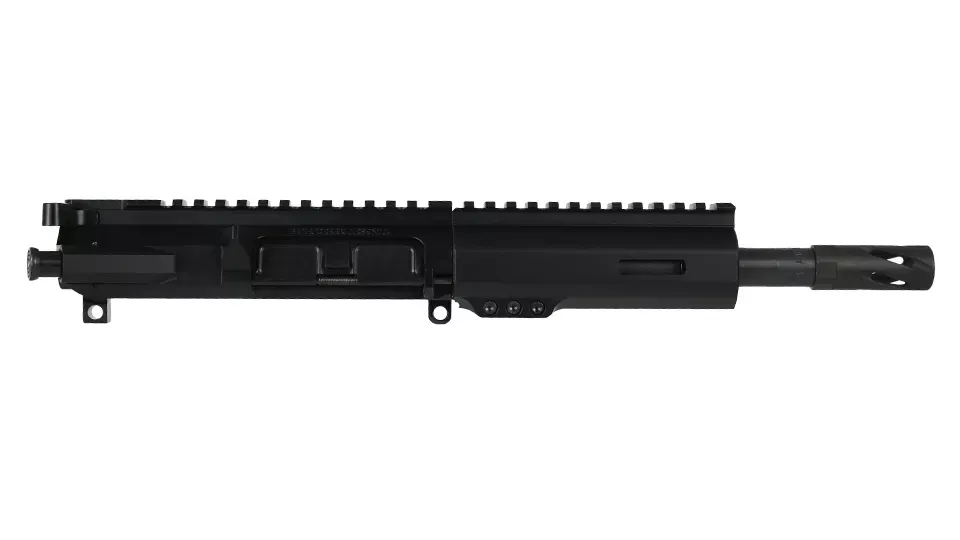 BC-15 | 5.56 NATO Billet Upper Assembly | 7.5" Parkerized Contour| 1:7 Twist | 4150Pistol Length Gas System | MLOK Split Rail