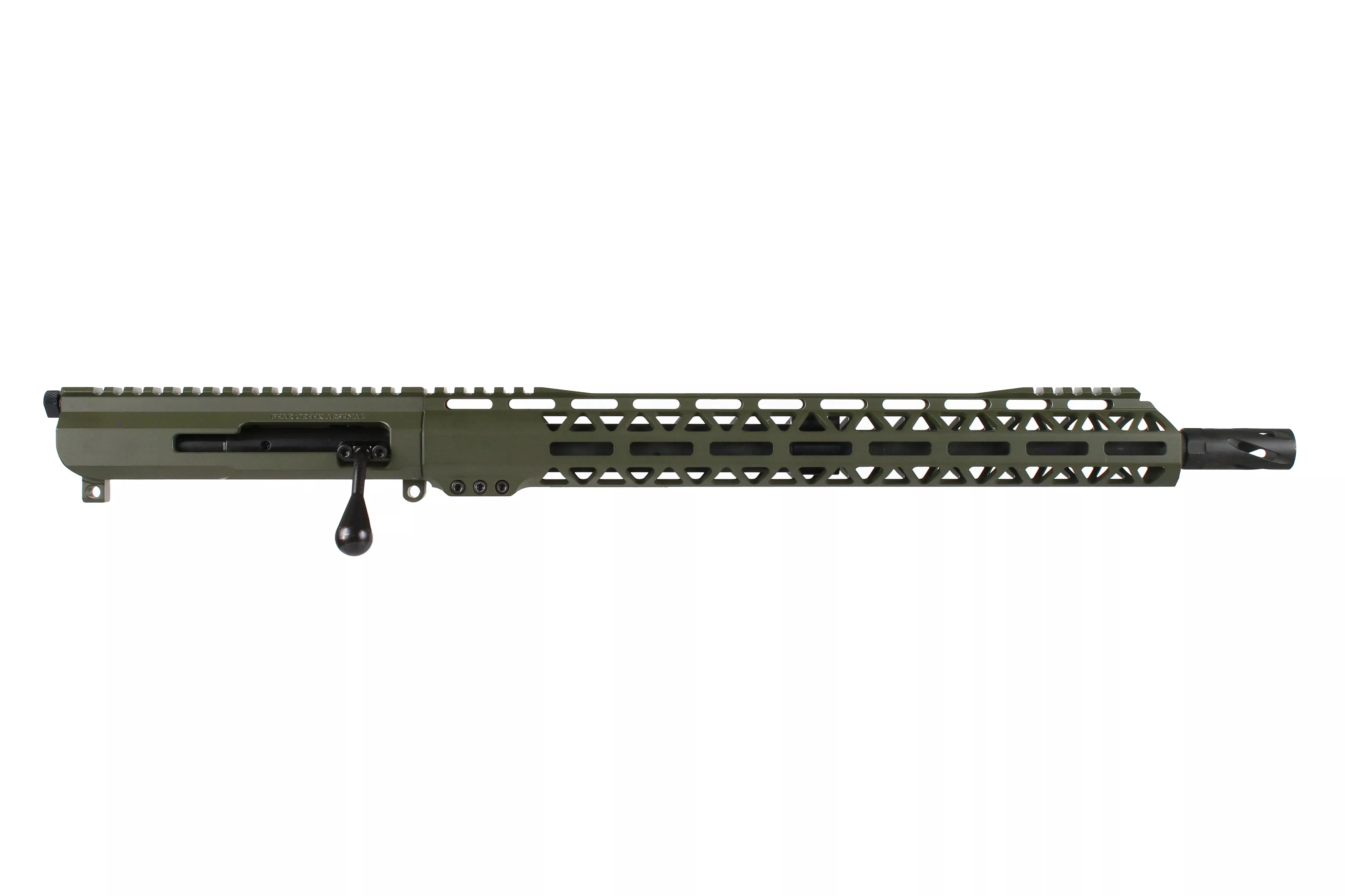 BC-15 | 5.56 NATO Bolt Action Style ODG Cerakote Upper | 16" Black Nitride M4 Barrel | 1:7 Twist | Talon 15” MLOK Split Rail | with BCG & Charging Handle