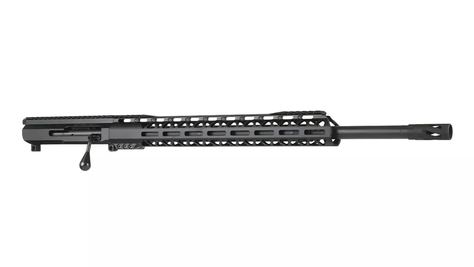 BC-15 | 5.56 NATO Bolt Action Style Upper | 20" Black Nitride Heavy Barrel | 1:7 Twist | Talon 15” MLOK Split Rail | with BCG & Charging Handle