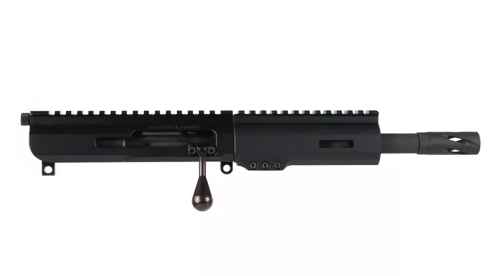 BC-15 | 5.56 NATO Bolt Action Style Upper Assembly | 7.5" Black Nitride Contour- 0.750 | 1:7 Twist | 4150Pistol Length Gas System | MLOK | Split Rail