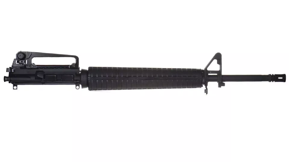 BC-15 | 5.56 NATO Carry Handle Upper | 20" Black Nitride Government Cold Hammer Forged Barrel | 1:8 Twist | Rifle Length Gas System | Rifle Handguard | A2 Front Sight & Carry Handle | with BCG & Charging Handle