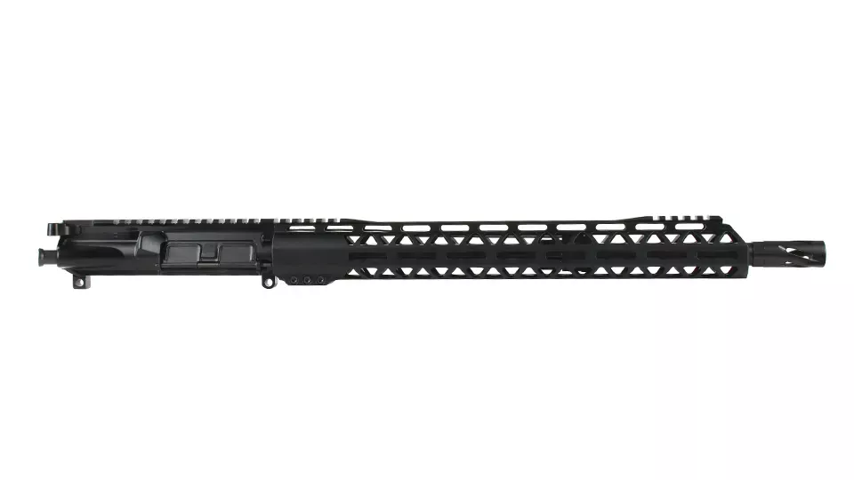 BC-15 | 5.56 NATO Complete Upper Assembly | 16" Black Nitride M4 Barrel | 1:8 Twist | Mid Length Gas System | MLOK Split Rail
