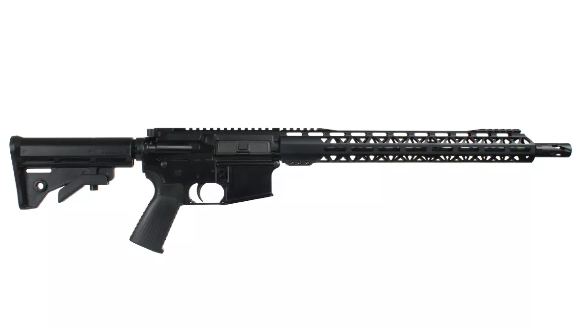 BC-15 | 5.56 NATO Rifle | 16" Black Nitride M4 Barrel| 1:8 Twist | Forged Lower |Carbine Length Gas System | MLOK Split Rail