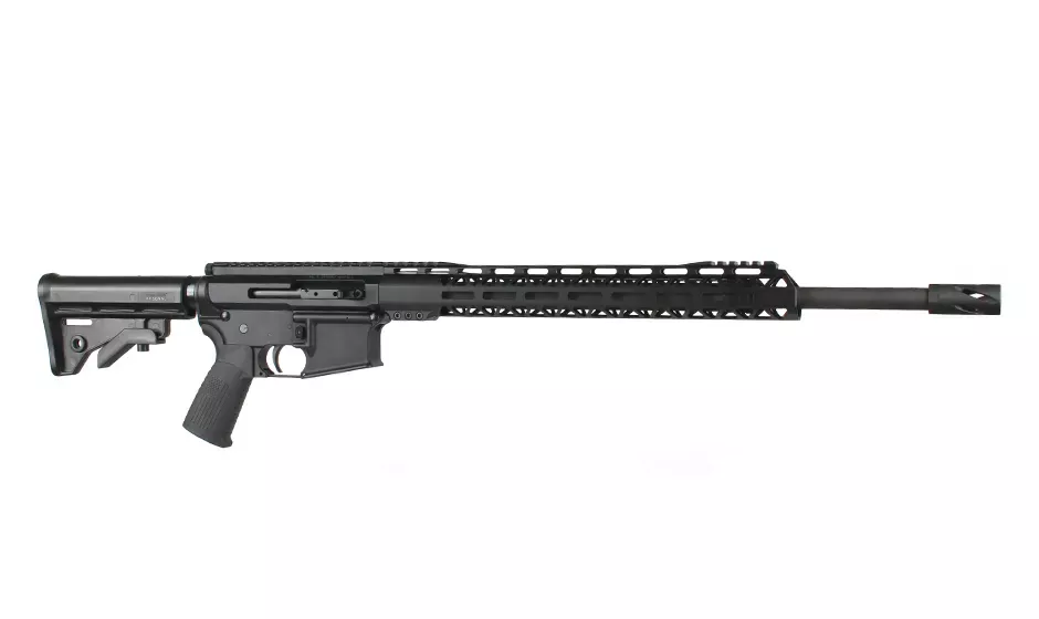 BC-15 | 5.56 NATO Right Side Charging Rifle | 20" Black Nitride Government Cold Hammer Forged Barrel | 1:8 Twist | Rifle Length Gas System | 15" MLOK Split Rail| No Magazine