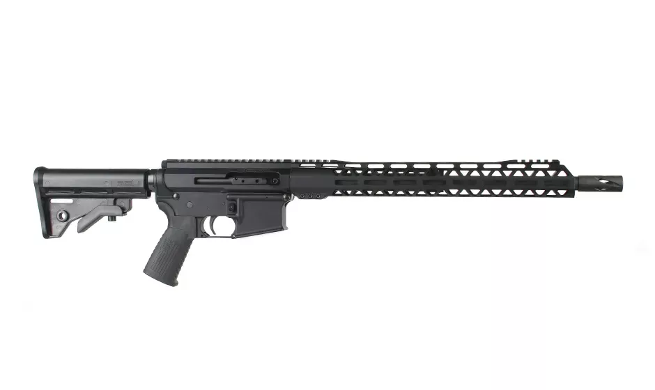 BC-15 | 5.56 NATO Side Charging Complete Rifle | 16" Black Nitride Contour- 0.750 | 1:8 Twist | Forging Lower | 4150Carbine Length Gas System | MLOK | 15" Split Rail