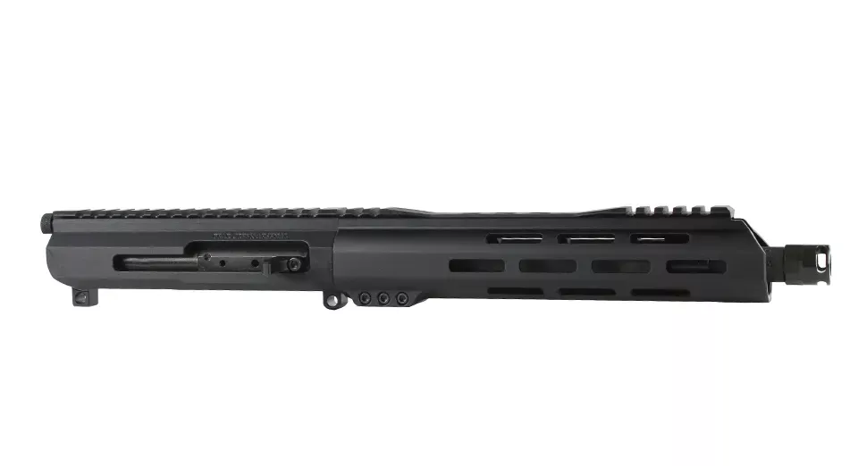BC-15 | 5.56 NATO Side Charging Upper | 10.5" Parkerized Contour- 0.75 | 1:8 Twist | 4150Carbine Length Gas System | MLOK Split Rail - Micro Flash Hider