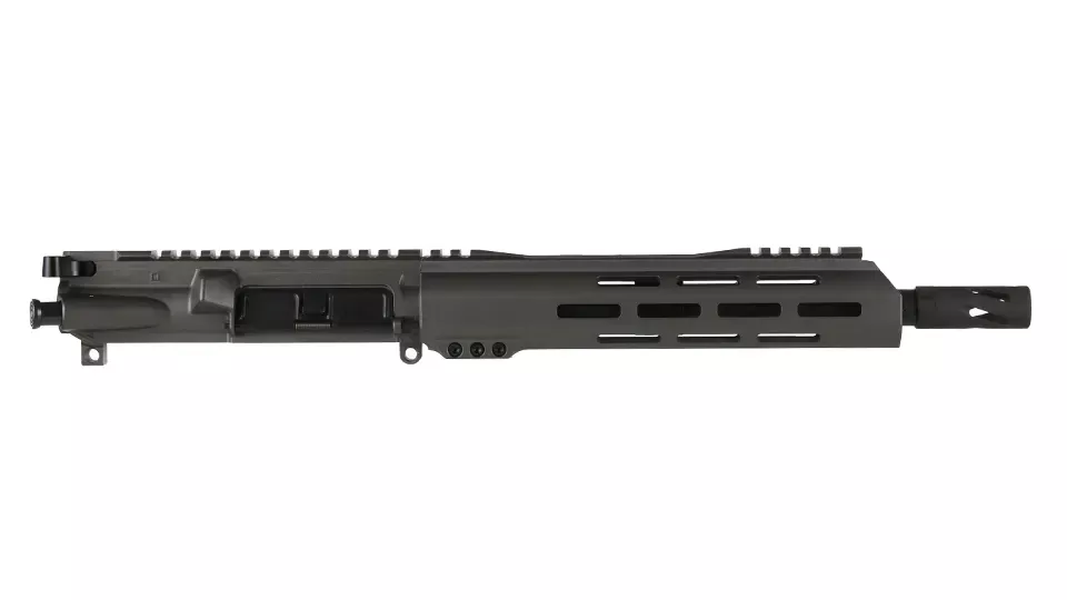 BC-15 | 5.56 NATO Tungsten Cerakote Upper | 10.5" Parkerized M4 Barrel | 1:8 Twist | Carbine Length Gas System | Talon 10" MLOK Split Rail | with BCG & Charging Handle
