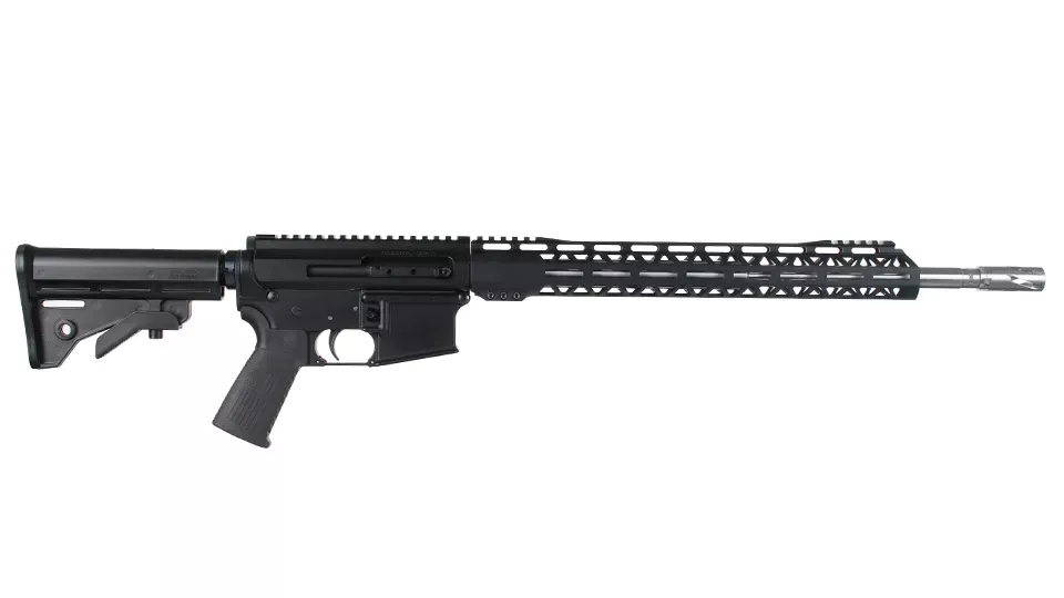 BC-15 | 6.5 Grendel Right Side Charging Forged Rifle | 18" 416R SS Heavy Barrel | 1:8 Twist | Mid-Length Gas System | 15" MLOK Split Rail| No Magazine