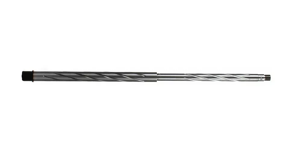 BC-15 | 6MM Arc | 24" 416R SS Spiral Fluted Heavy Barrel | 1:8 Twist | Rifle Length Gas System