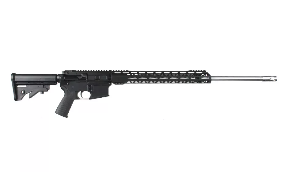 BC-15 | 6mm ARC Rifle | 24" Stainless Heavy Barrel | 1:8 Twist | Forged Lower | Rifle Length Gas System | MLOK Split Rail