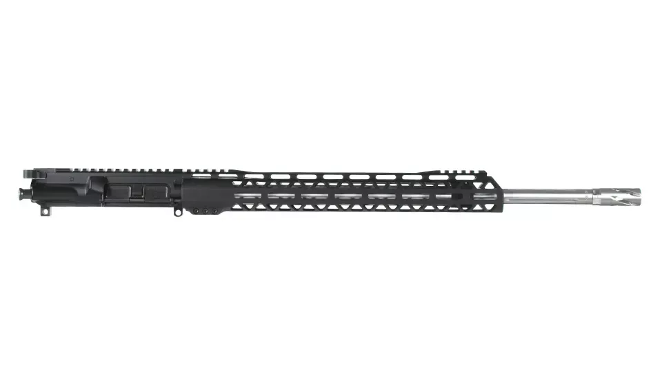 BC-15 |6mm Arc Upper | 20” 416R SS Straight Fluted Heavy Barrel | Rifle Length Gas System | 1:8 Twist | Talon 15” MLOK SplitRail | with BCG & Charging Handle
