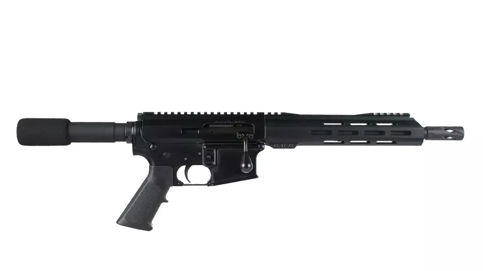 BC-15 | 7.62X39 Bolt Action Style Complete Pistol | 10.5" Black Nitride Heavy Barrel- 0.750 | 1:10 Twist | Forging Lower | 4150Pistol Length Gas System | MLOK | 9.5" Split Rail