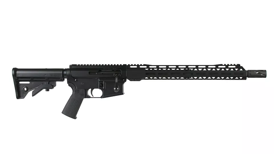 BC-15 | 7.62x39 Bolt Action Style Rifle | 16" Parkerized Heavy Barrel | 1:10 Twist | Talon 15” MLOK Split Rail | No Magazine