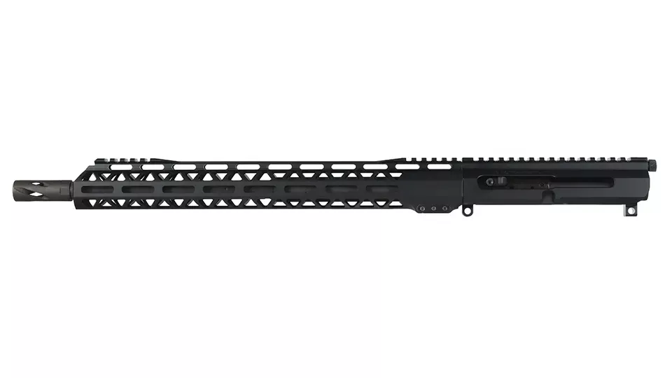 BC-15 | 7.62x39 Left Side Charging Upper | 16" Parkerized Heavy Barrel | 1:10 Twist | Carbine Length Gas System | 15" MLOK Split Rail