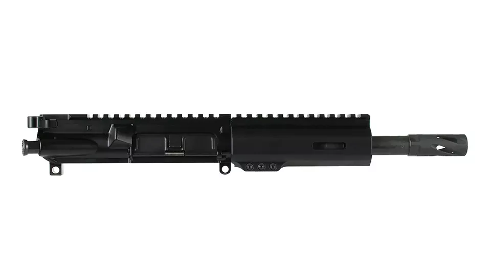 BC-15 | 7.62x39 Upper | 8.5" Parkerized Heavy Barrel | 1:10 Twist | Pistol Length Gas System | MLOK Split Rail| with BCG & Charging Handle