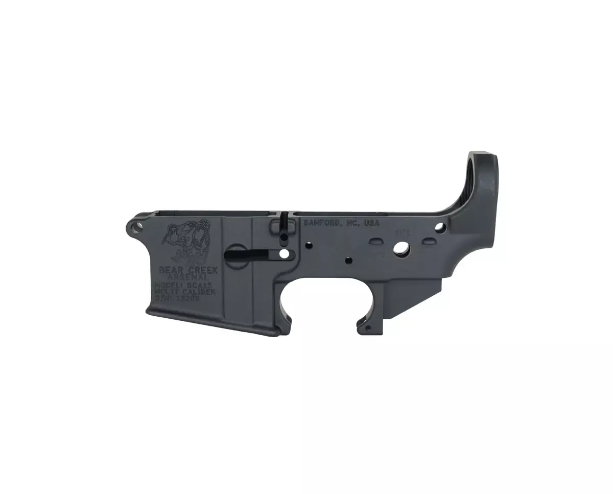 BC-15 | Multi Caliber | Lower Receiver | Black Anodized