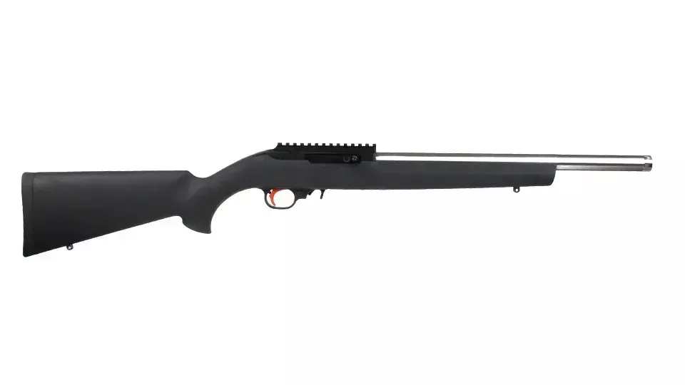 BC-202 | .22 WMR Right Side Charging | 16" 416R SS Threaded Lightweight Barrel (Match Grade) | 1:16 Twist| w/9 rd rotary magazine | Ghillie Green Stock