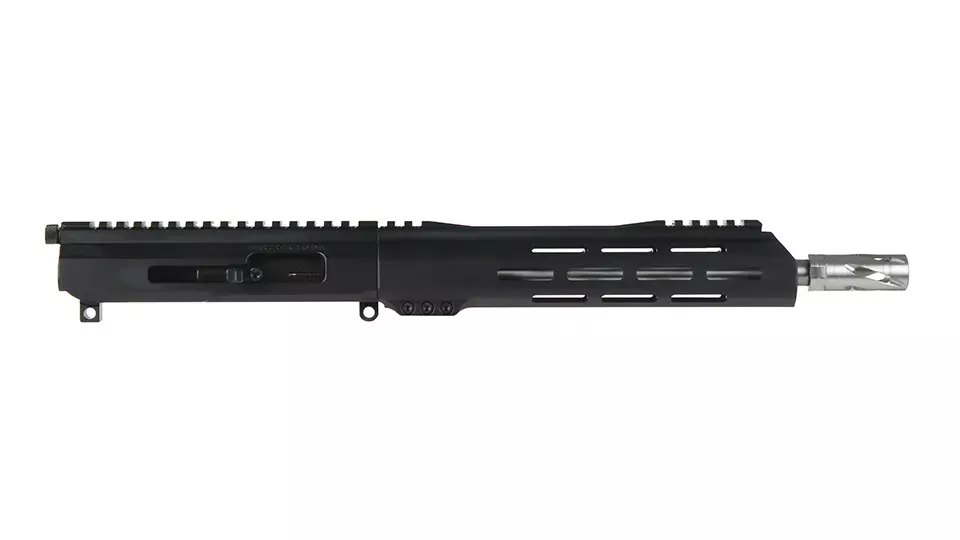 BC-22 | .22 LR Billet Right Side Charging Upper | 10.5" 416R SS Heavy Barrel | 1:16 Twist | Blowback Gas System | 9.5" MLOK | with BCG & Charging Handle