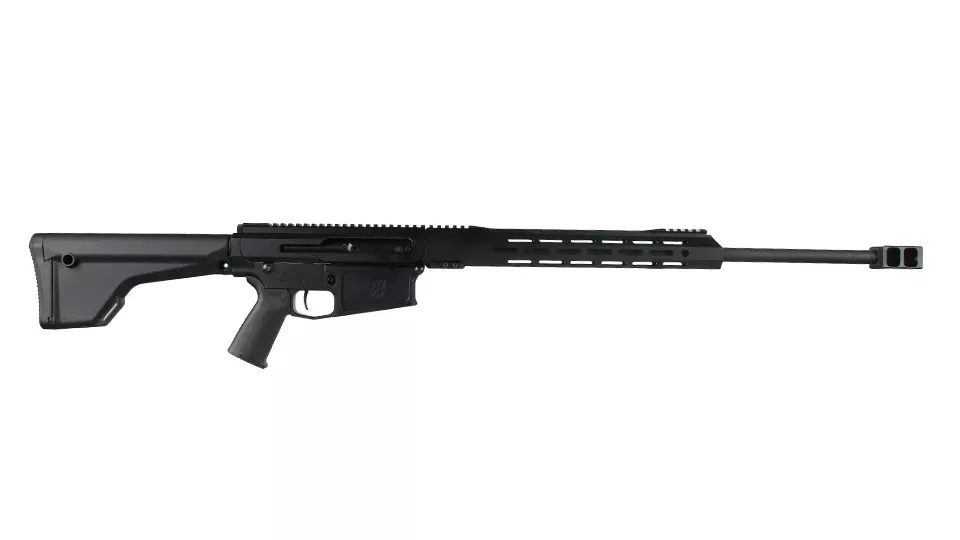 BC-8 | Huntmaster| .300 Winchester Magnum Right Side Charging Rifle | 24" Parkerized Light-Weight Barrel | 1:10 Twist | Rifle Length Gas System | 15" MLOK Split Rail | w/ 5 Rd Magazine