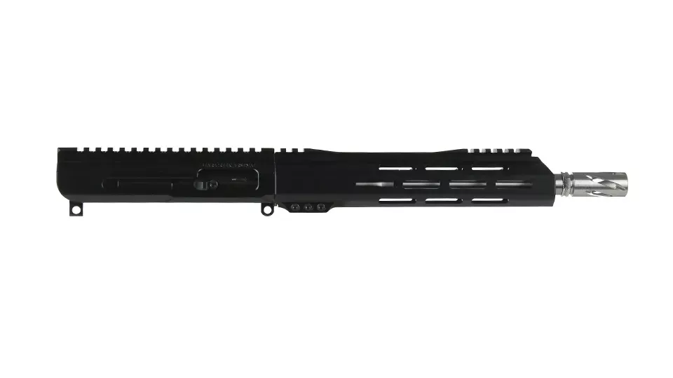BC-9 | 9MM Billet Right Side Charging Bufferless Upper | 10.5" 416R SS M4 Barrel | 1:10 Twist | Blow Back Gas System | Talon 10” MLOK Split Rail | with BCG & Charging Handle