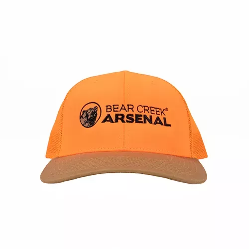 BCA | Hunting Outdoor Hat | Blaze Orange with Brown Brim