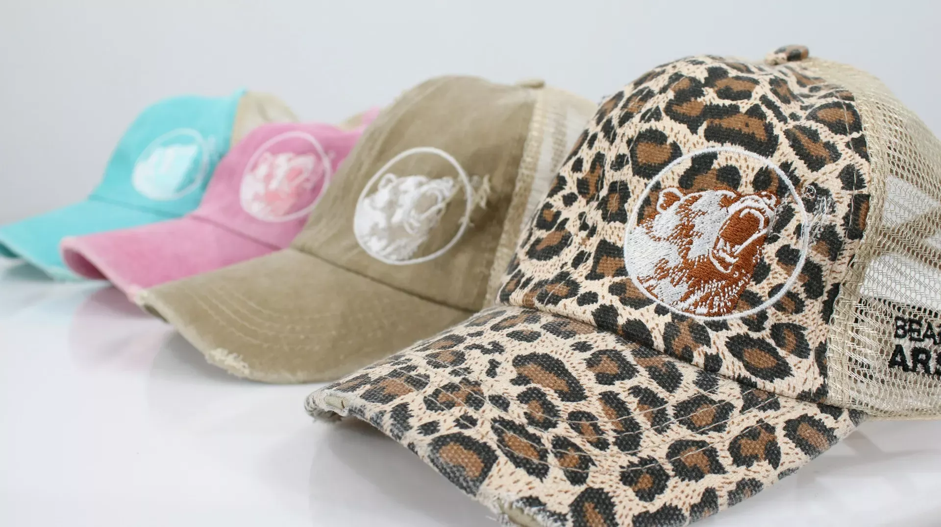 BCA Ladies Pony Tail Trucker Hat