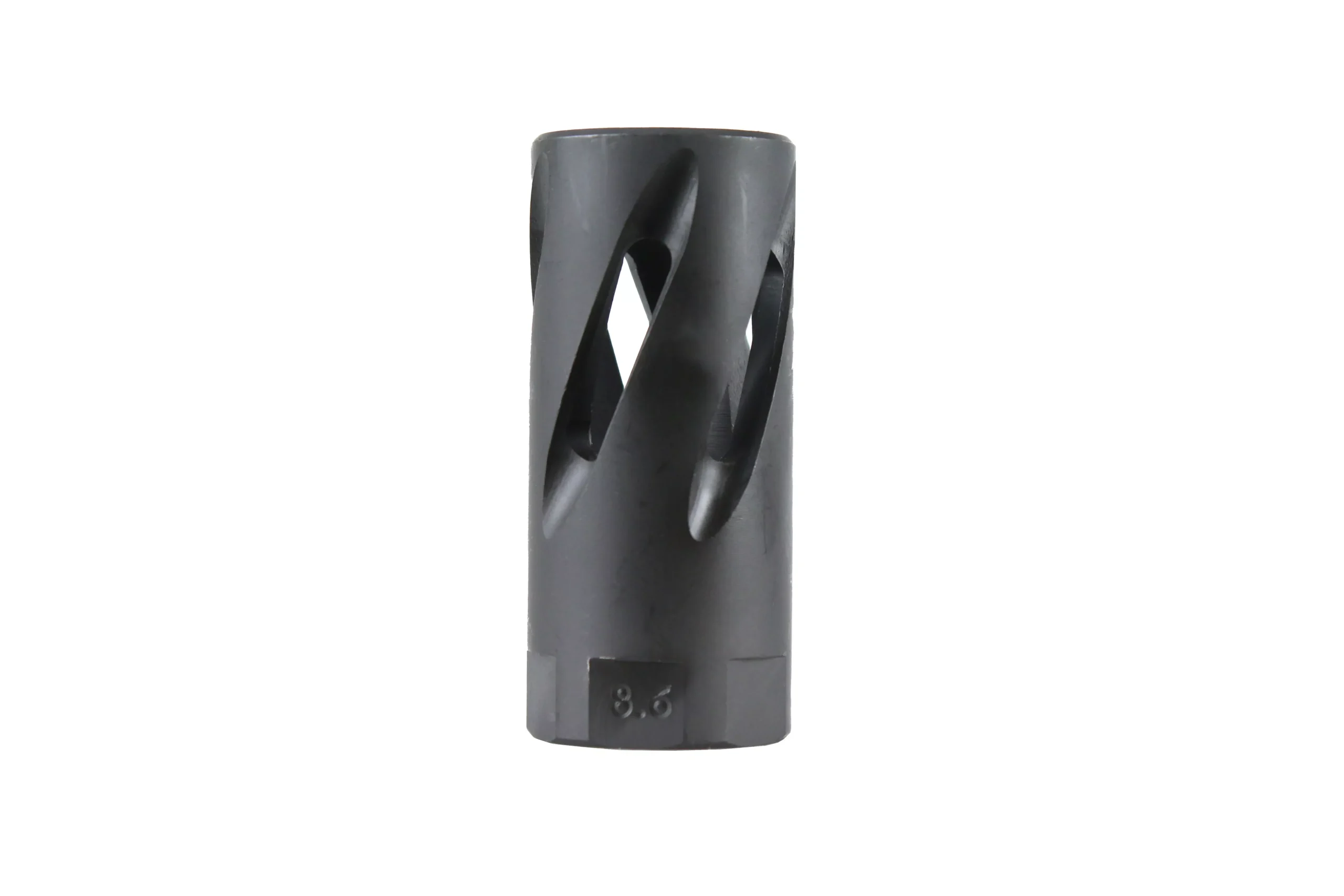 BCA Long Spiral Flash Hider Parkerized | M18 x 1.5 | 8.6 Blackout