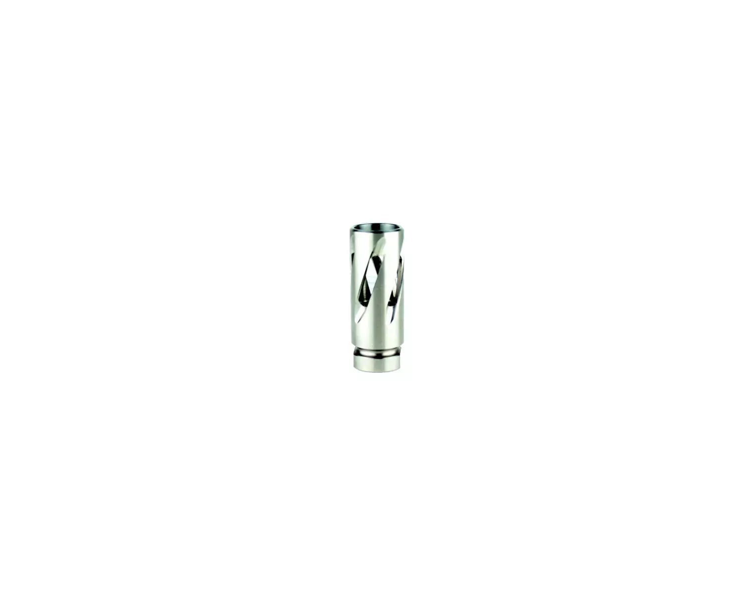 BCA Spiral Style Flash Hider 5/8 x 24 | .300 Blackout / 7.62x39 / 6.5 Grendel / .350 Legend/ .308 / 6.5 Creedmoor / .243 / .22-250 - Stainless Steel