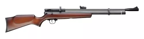 Beeman 1327 Chief IIPre-Charged Pneumatic 177 Pellet 10+1 Shot Black Black Receiver European Hardwood