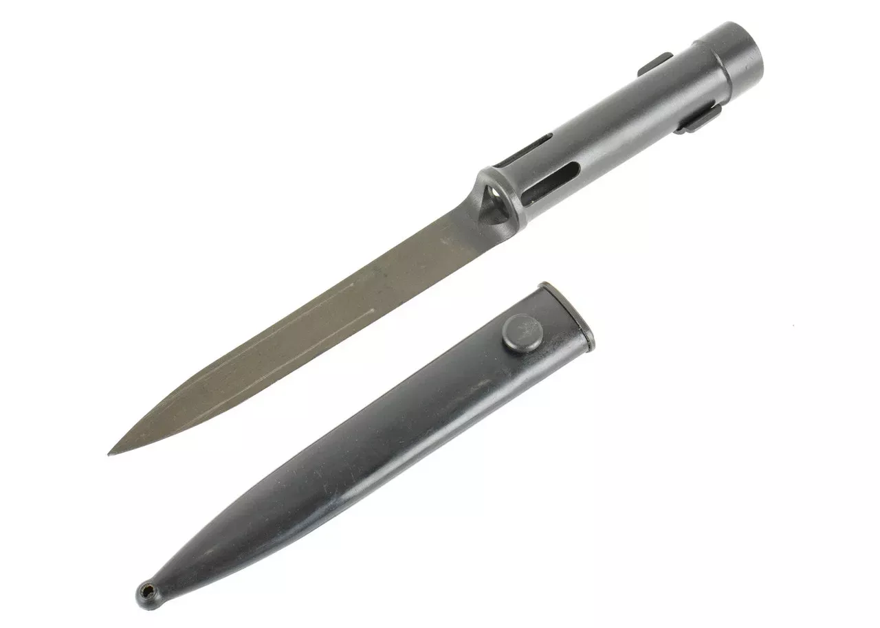 Belgian FN FAL Original Bayonet and Sheath – Excellent Condition