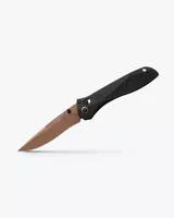 Benchmade 710 Limited Edition Folding Knife 3.4in Flat Earth Pvd Magnacut