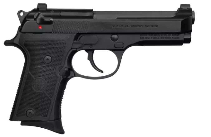 Beretta 92x F Compact 9mm DA/SA Pistol with Decocking Safety