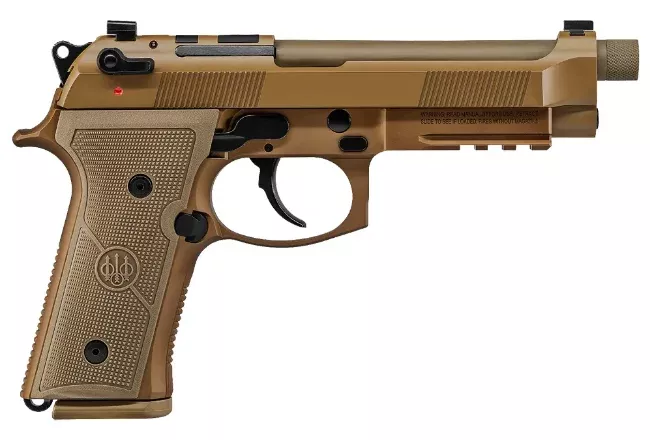 Beretta M9A4 9mm Full-Size Pistol with 18-Round Magazine FDE Finish