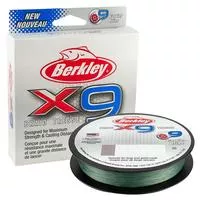 Berkley X9 Braided Line - Low- Vis Green - 10lb