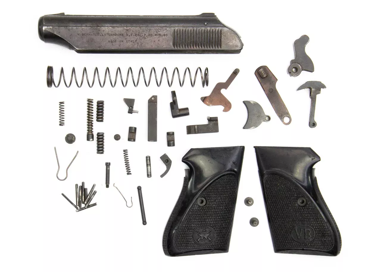 Bernardelli Model 60, 7.65mm/.32 cal. Parts kit - Fair Condition