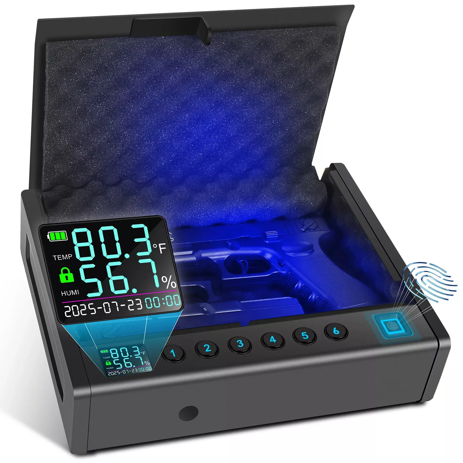 Biometric Handgun Safe - LAPS001