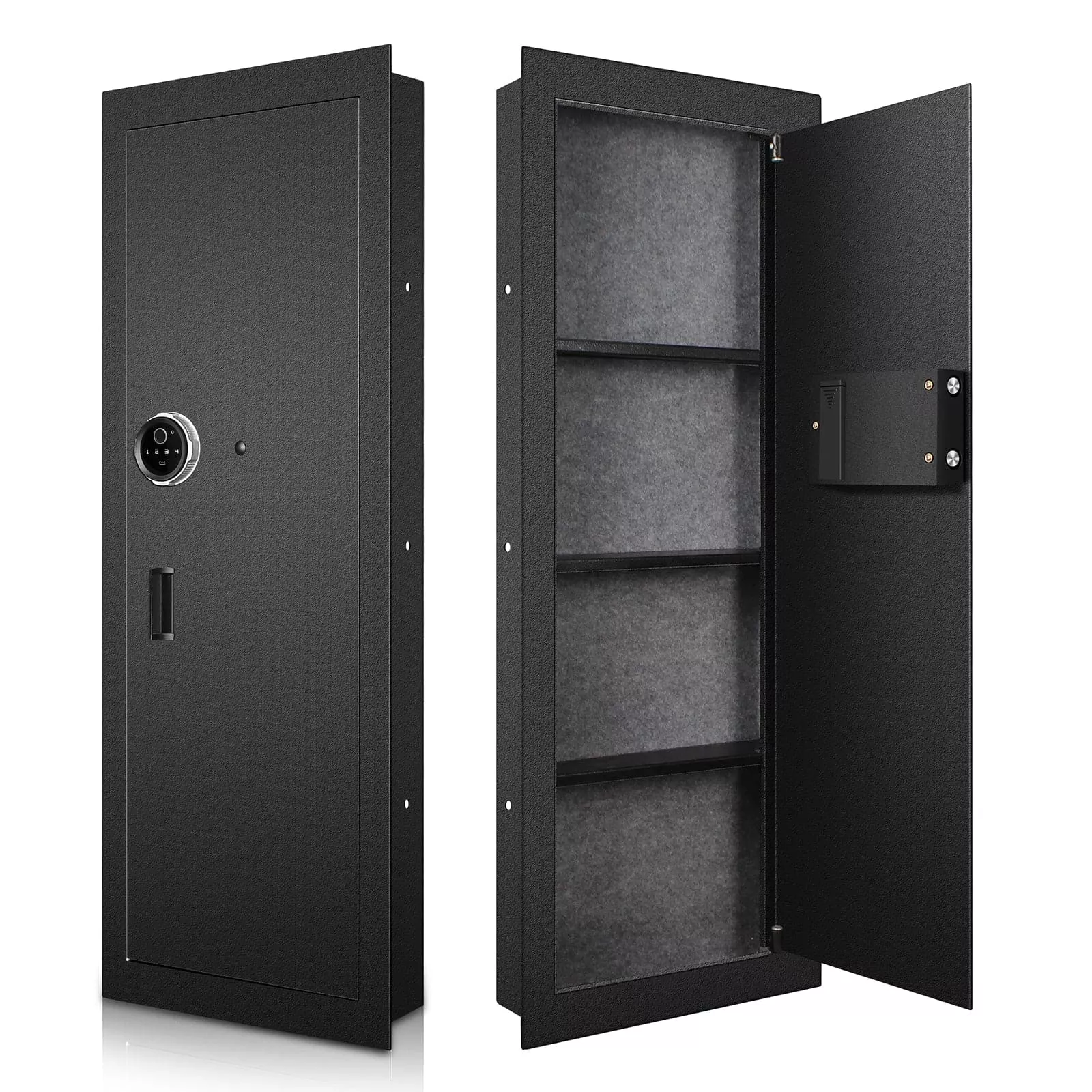 Biometric Wall Gun Safe, Large - LAWS001