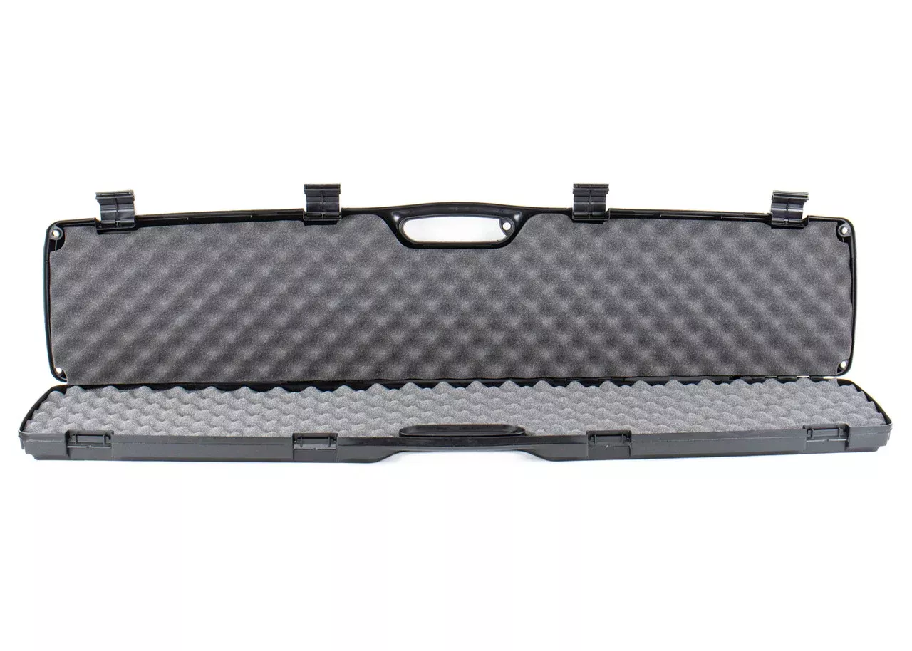 Black Single Scoped Rifle Case – Hard-Shell, Travel-Ready Gun Protection