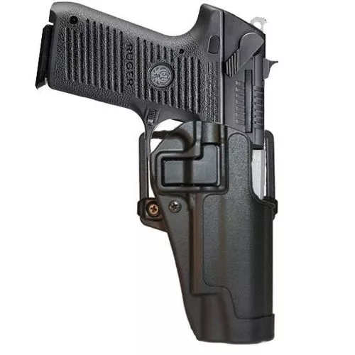 Blackhawk 410512BKR Serpa CQC Concealment Holster Right Hand Matte Black fits Ruger P95