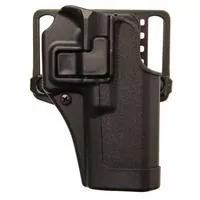 Blackhawk 410532bkr Serpa Cqc Owb Size 32 Matte Black Polymer Belt Loop/Paddle Fits Taurus 85 Fits 2 " Barrel Right Hand