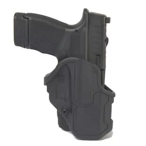 Blackhawk 410700bkr T- Series L2c Non- Light Bearing Owb Black Polymer Belt Slide Compatible W/Glock 17/22/31/34/41/47 Right Hand